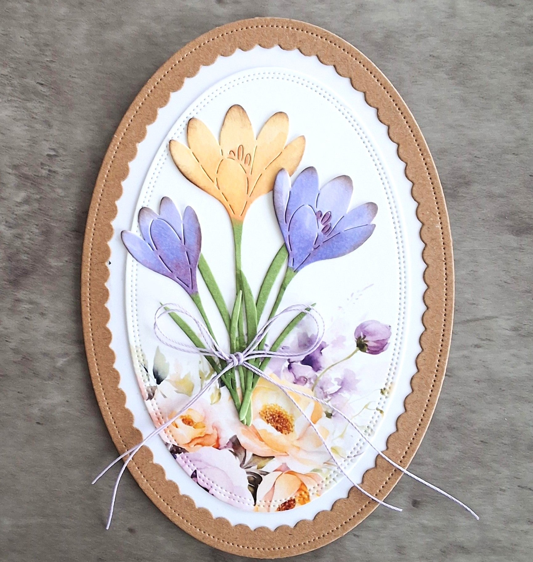 Simple and Basic - Dies - Beautiful Crocuses