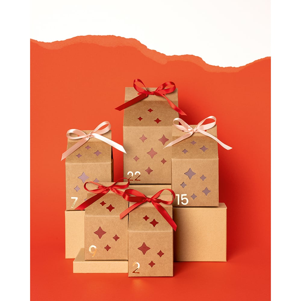 Folia - Advent numbers - sticker sheet