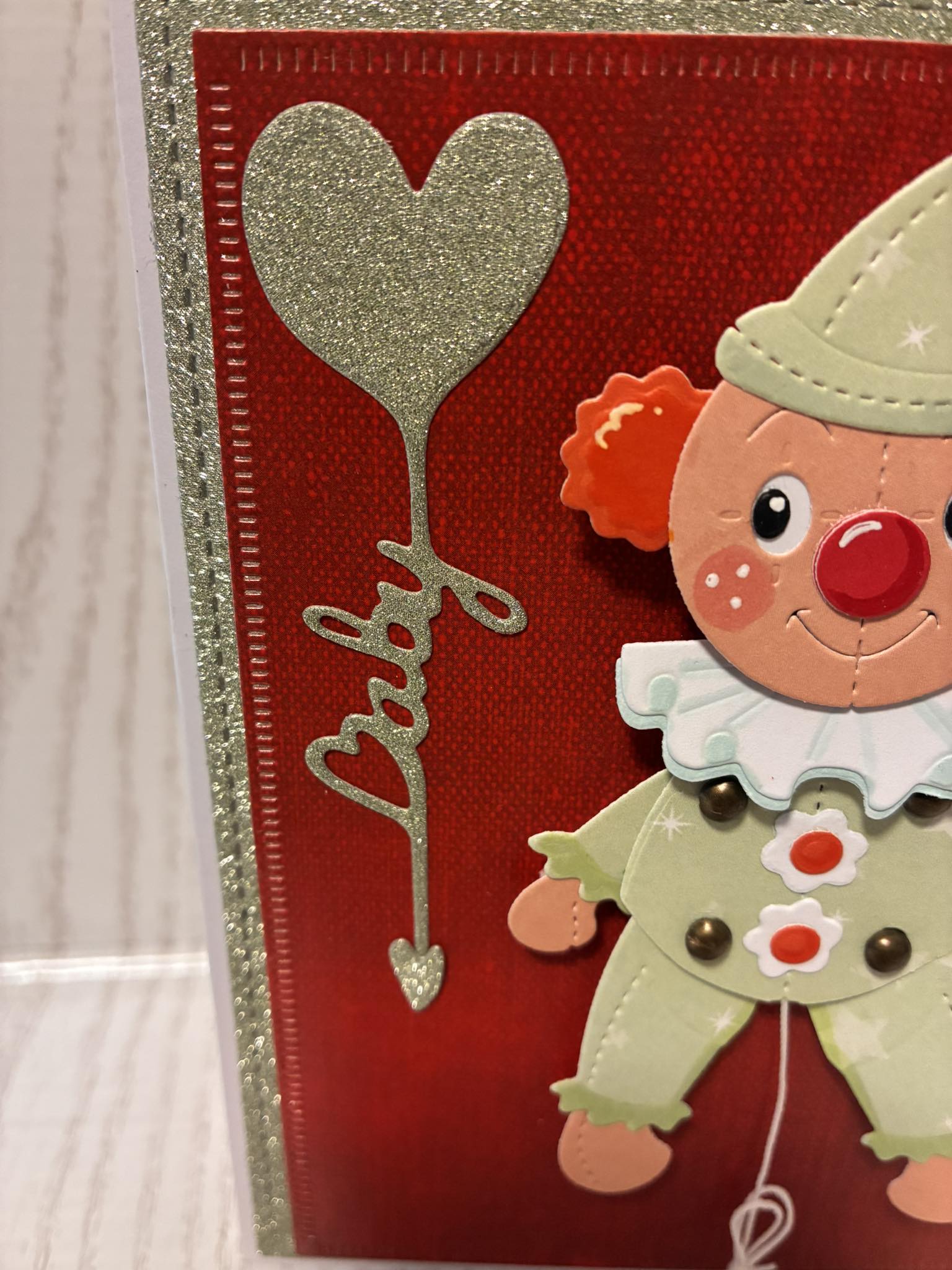 By Lene Design - Dies -  Baby balloon