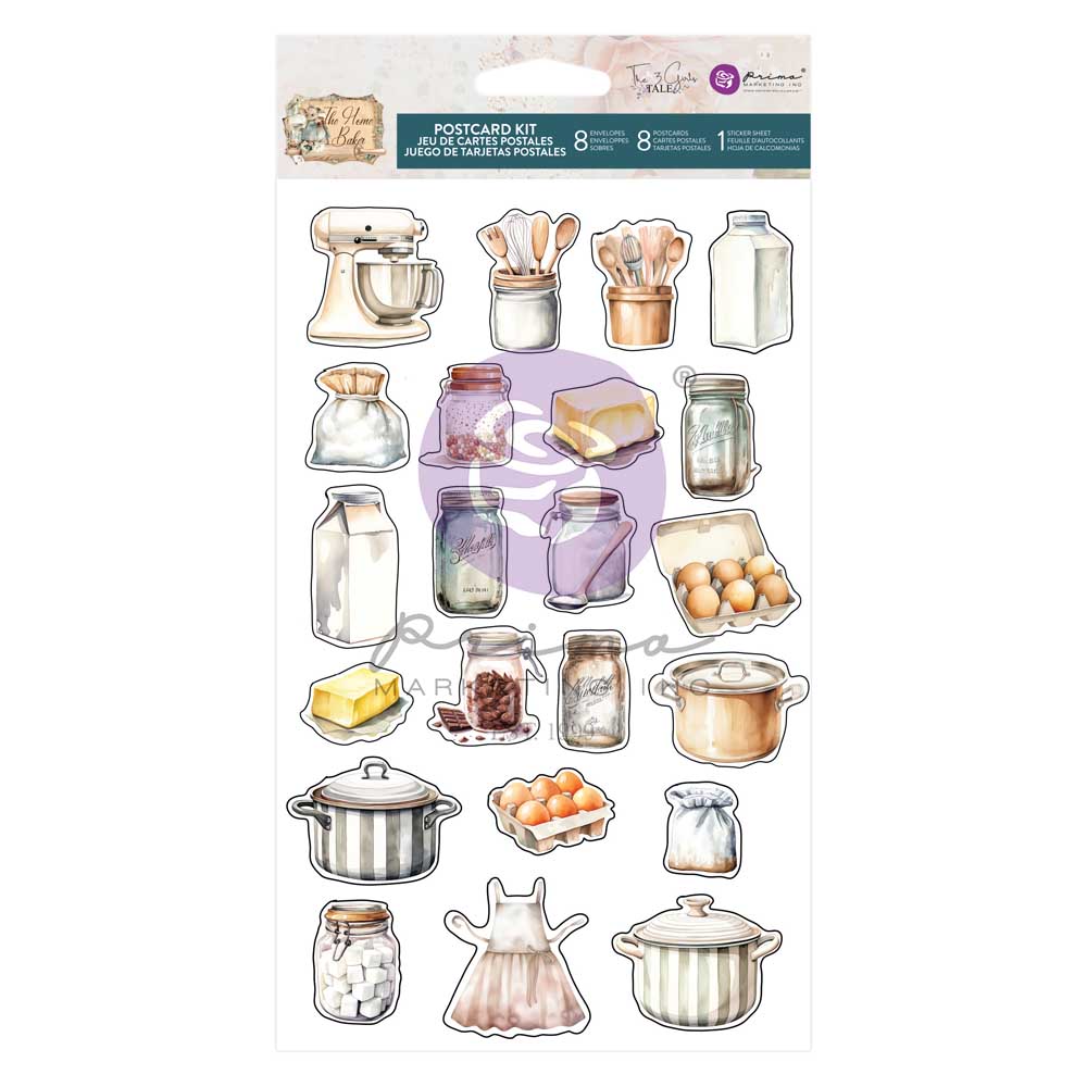 Prima - The home baker - Sticker sheets