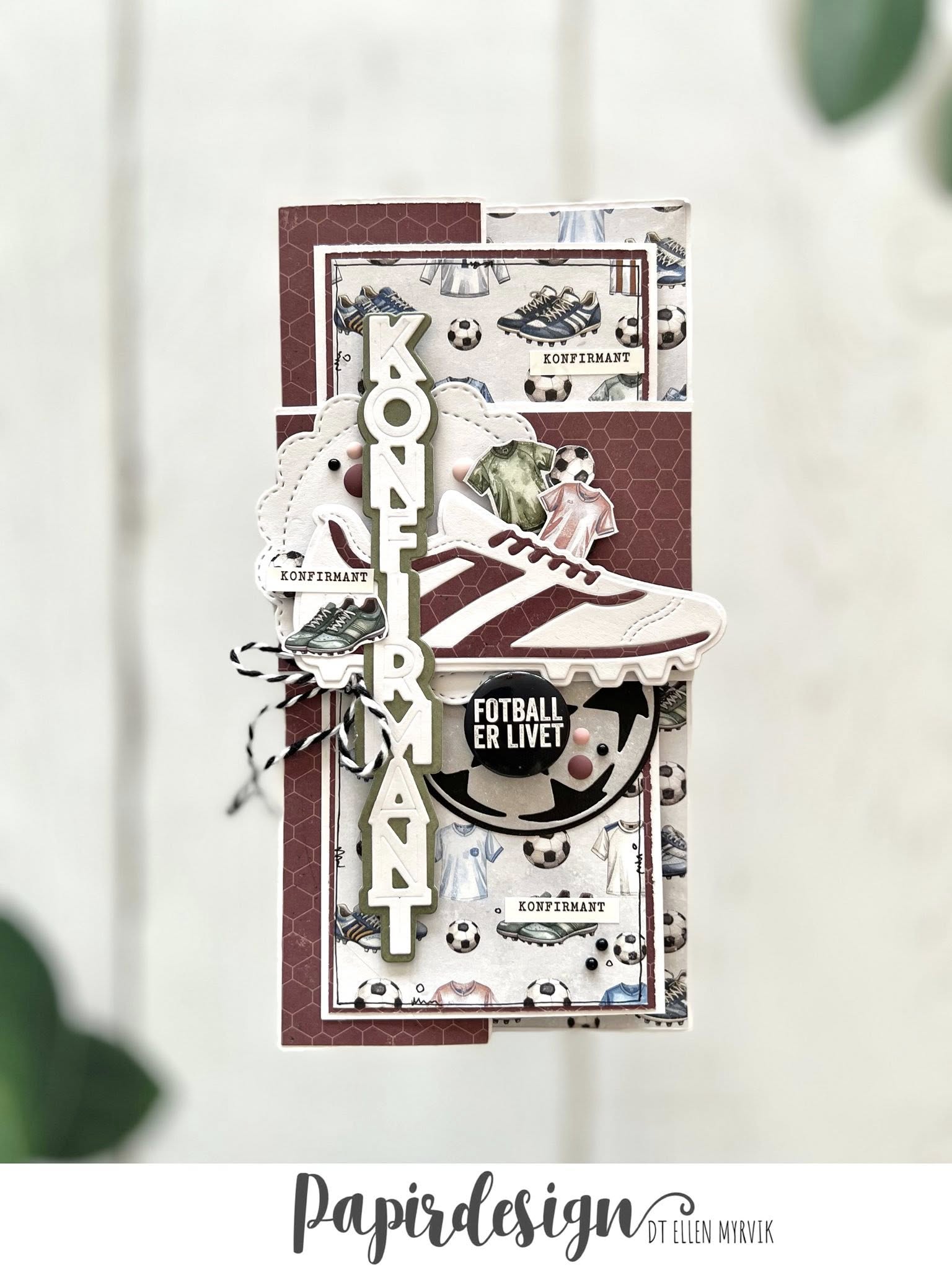 Papirdesign - Dies - Fotball