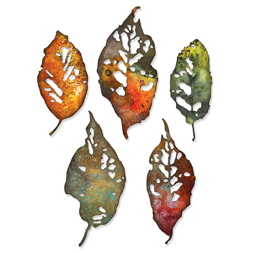 Sizzix - Tim Holtz Alterations - Thinlits - Leaf Fragments