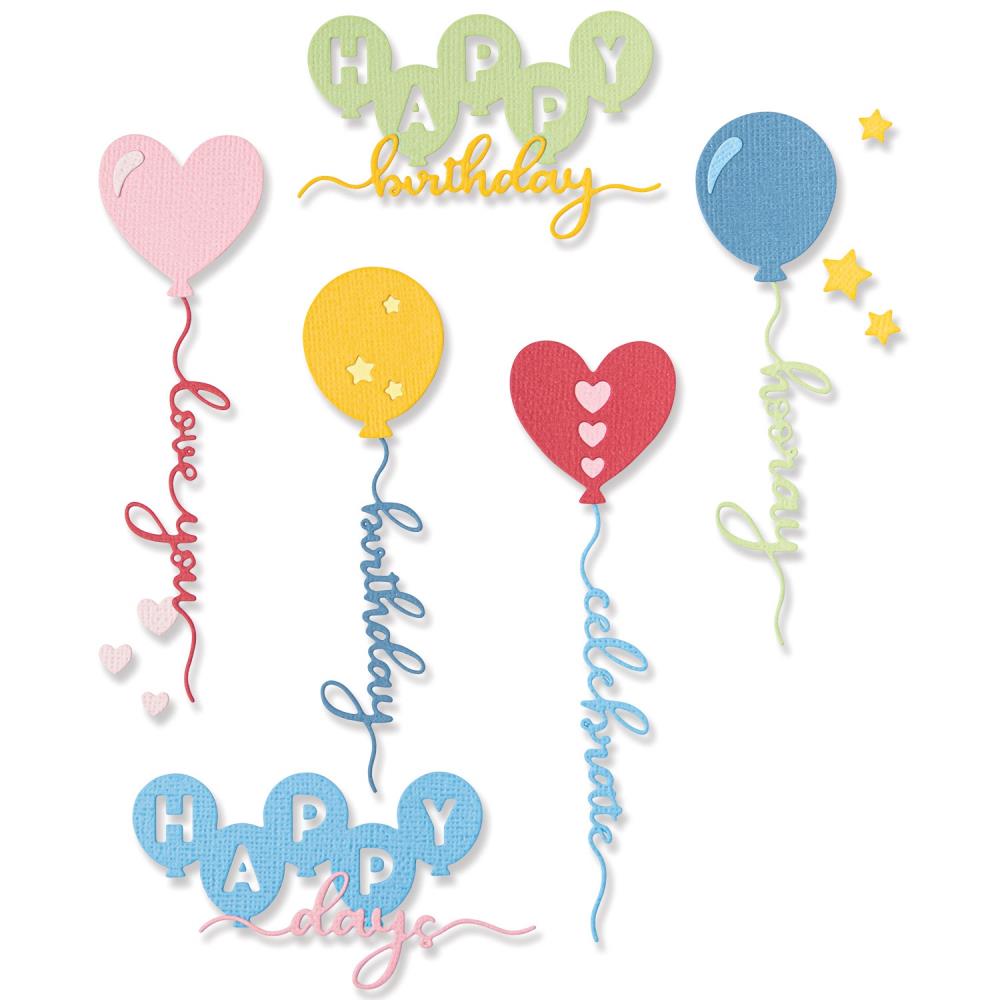 Sizzix - Thinlits - Balloon Occasions