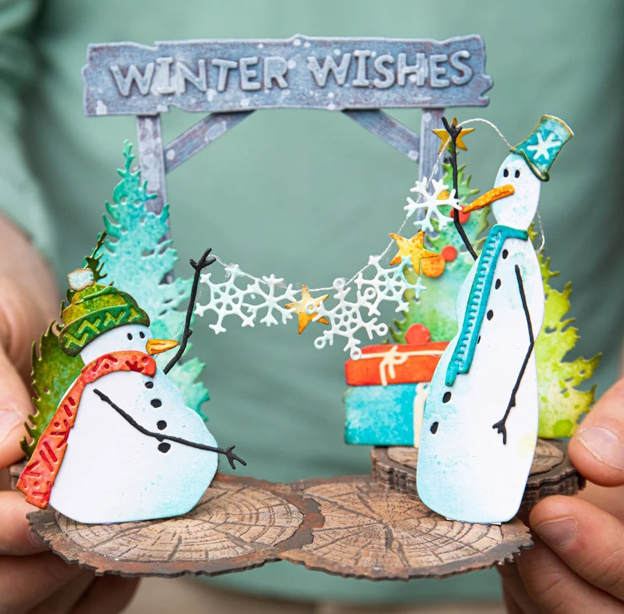 Sizzix - Tim Holtz  - Classic Thinlits - Twig and Stump
