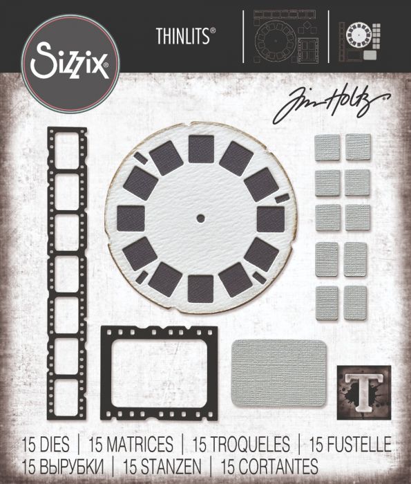 Sizzix - Tim Holtz - Thinlits Dies - Vault 2024 - Picture Show
