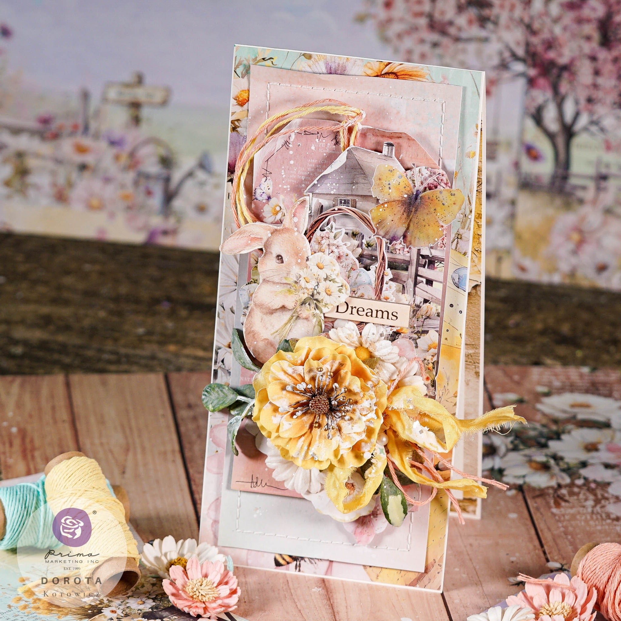 Prima - Among the wildflowers - Chipboard Stickers