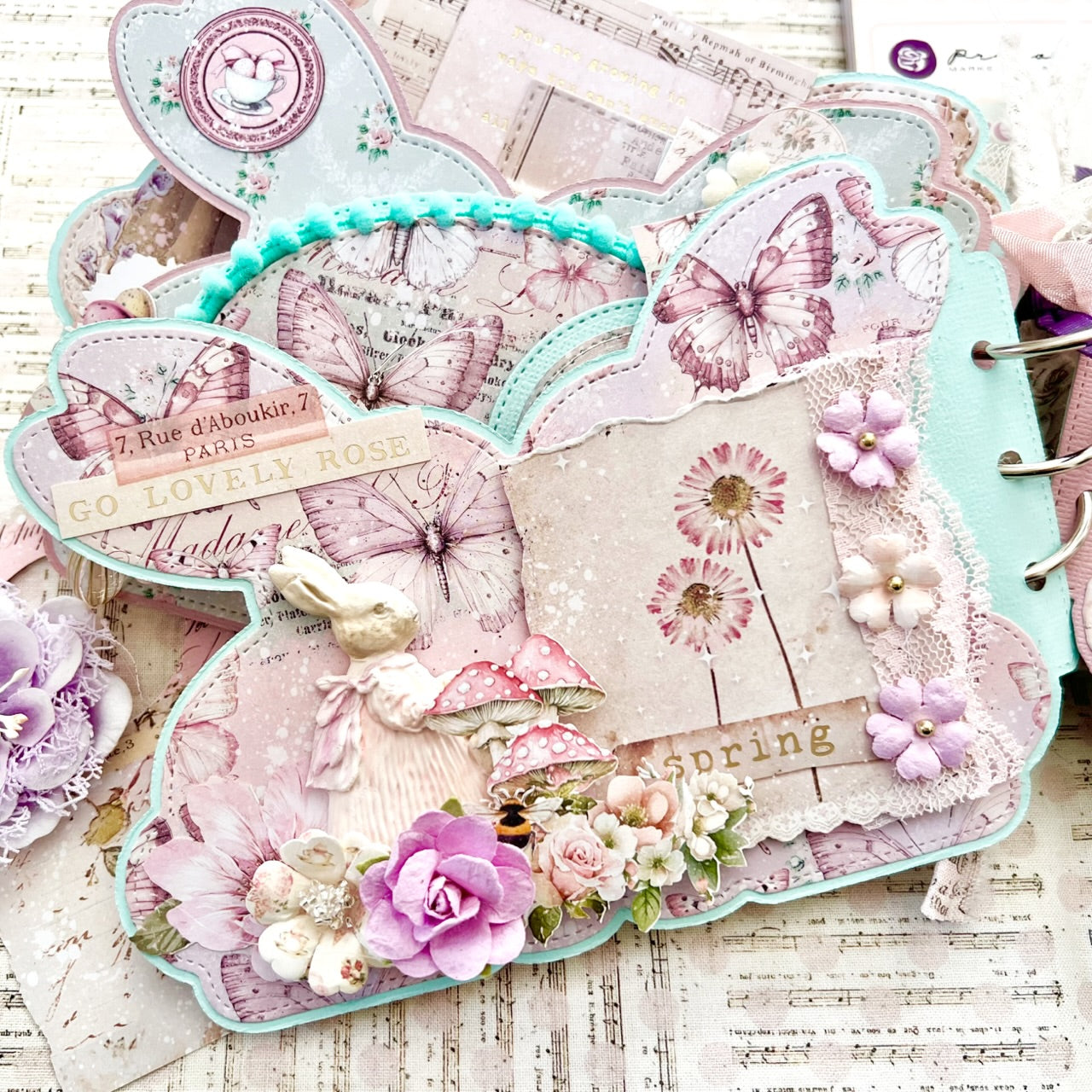 Prima - Sweet Spring - Flowers - Sweet Raindrops