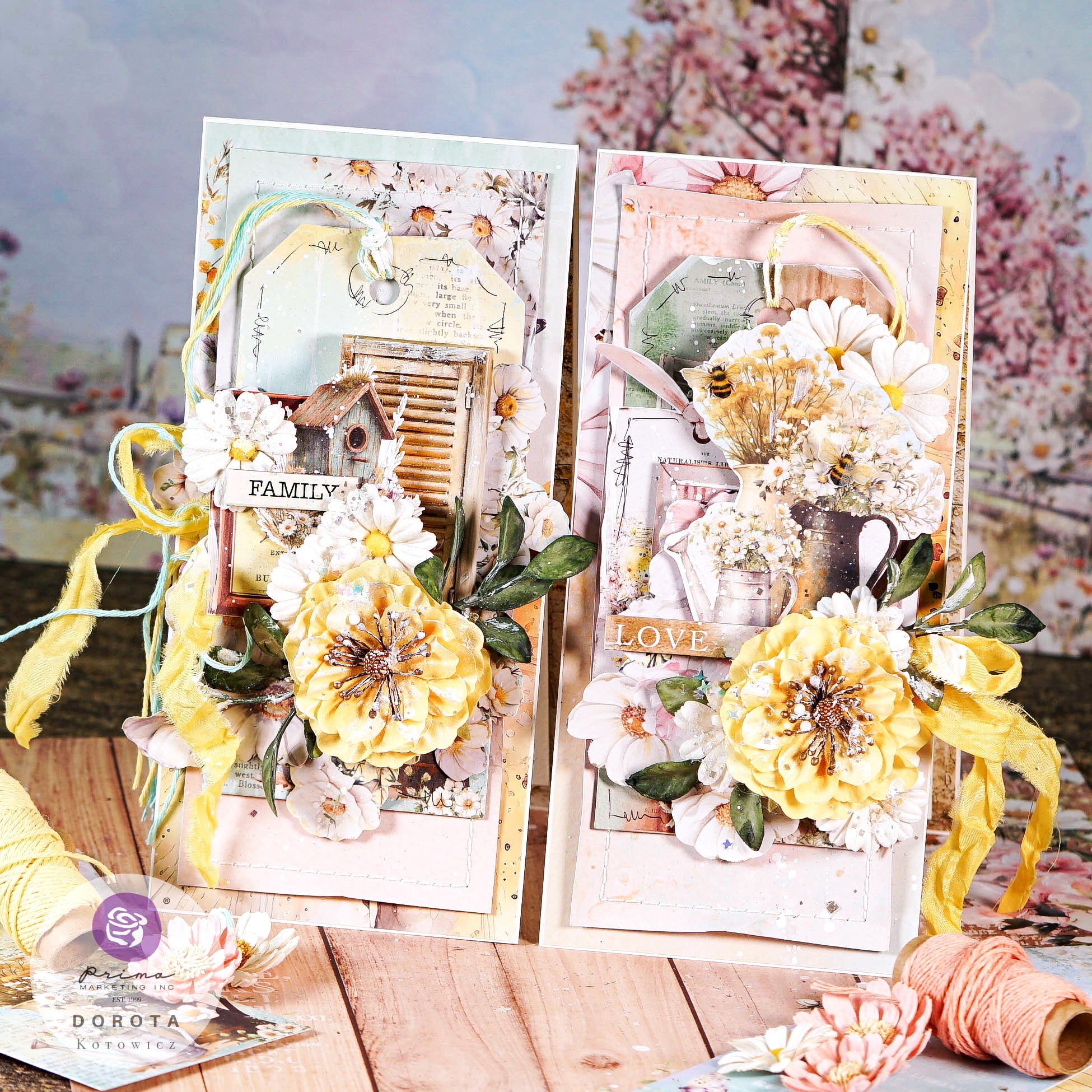 Prima - Among the wildflowers - Chipboard Stickers