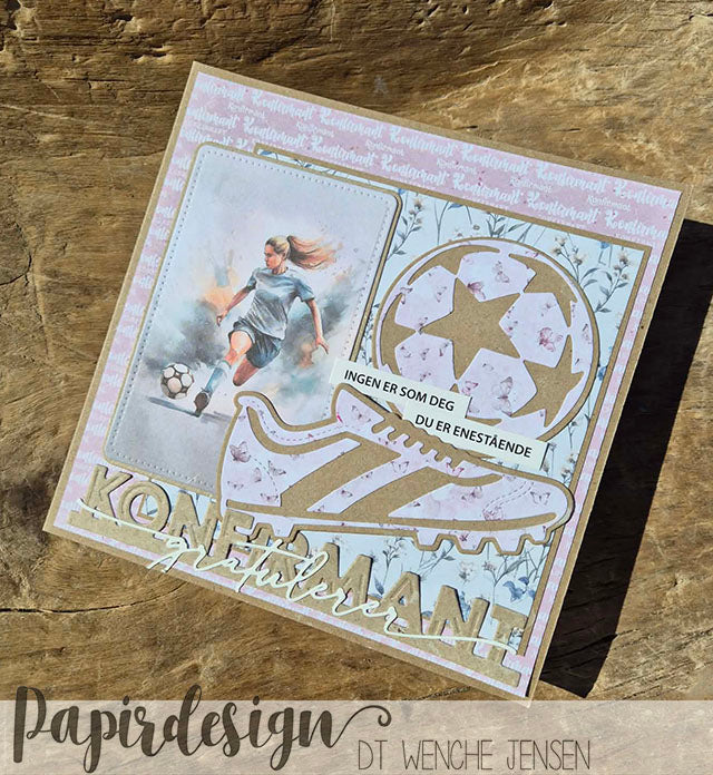 Papirdesign - Dies - Fotball