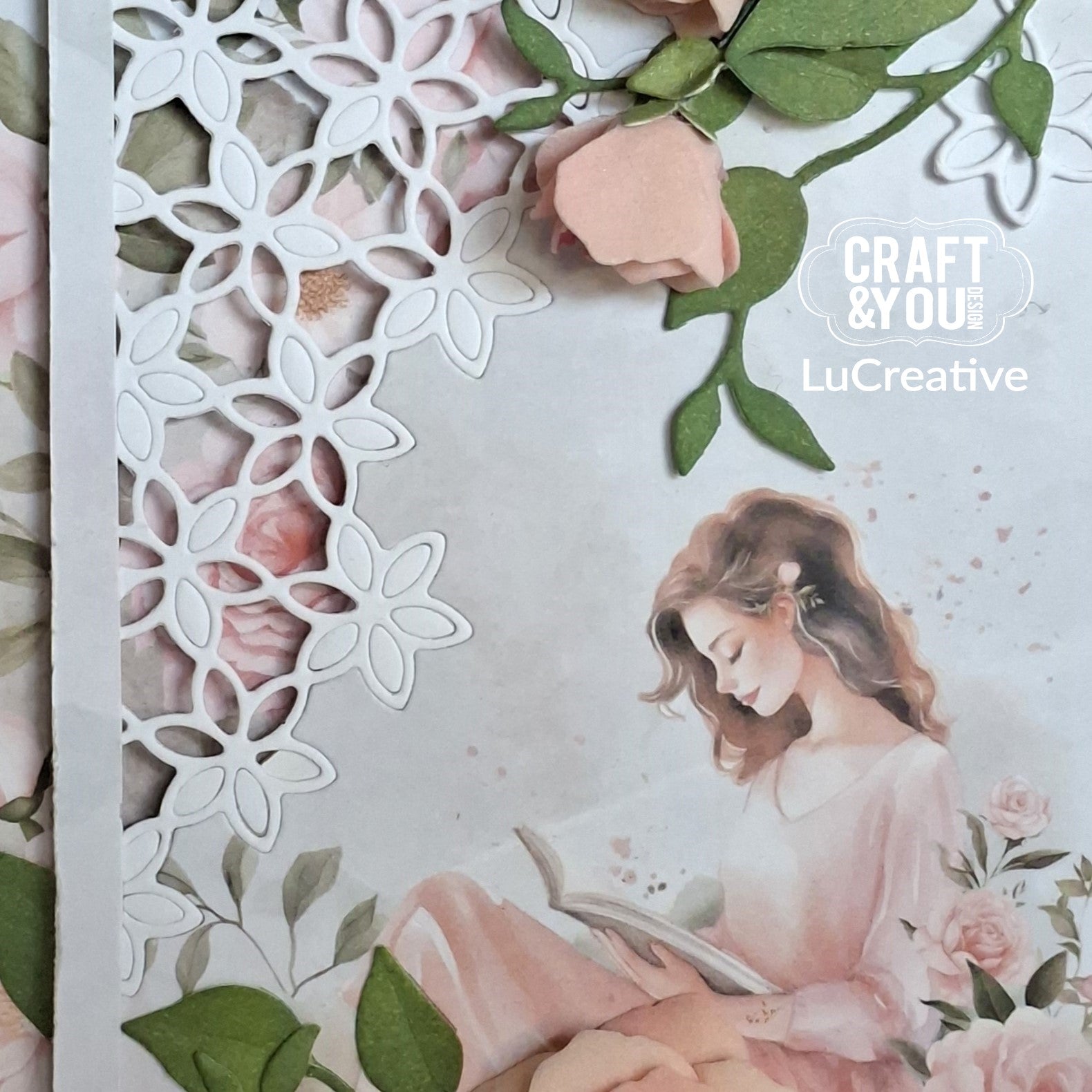 Craft and You - Dies - Flower Background