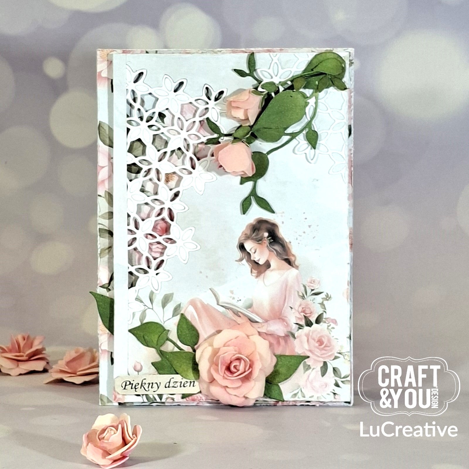 Craft and You - Dies - Flower Background