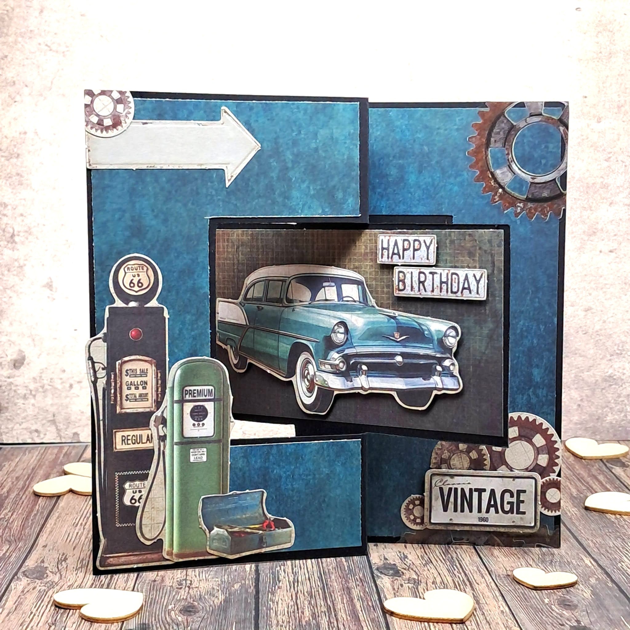 Studio Light Paper Pad - Die-cut designer Paper Pad - Gearhead's Workshop - A4