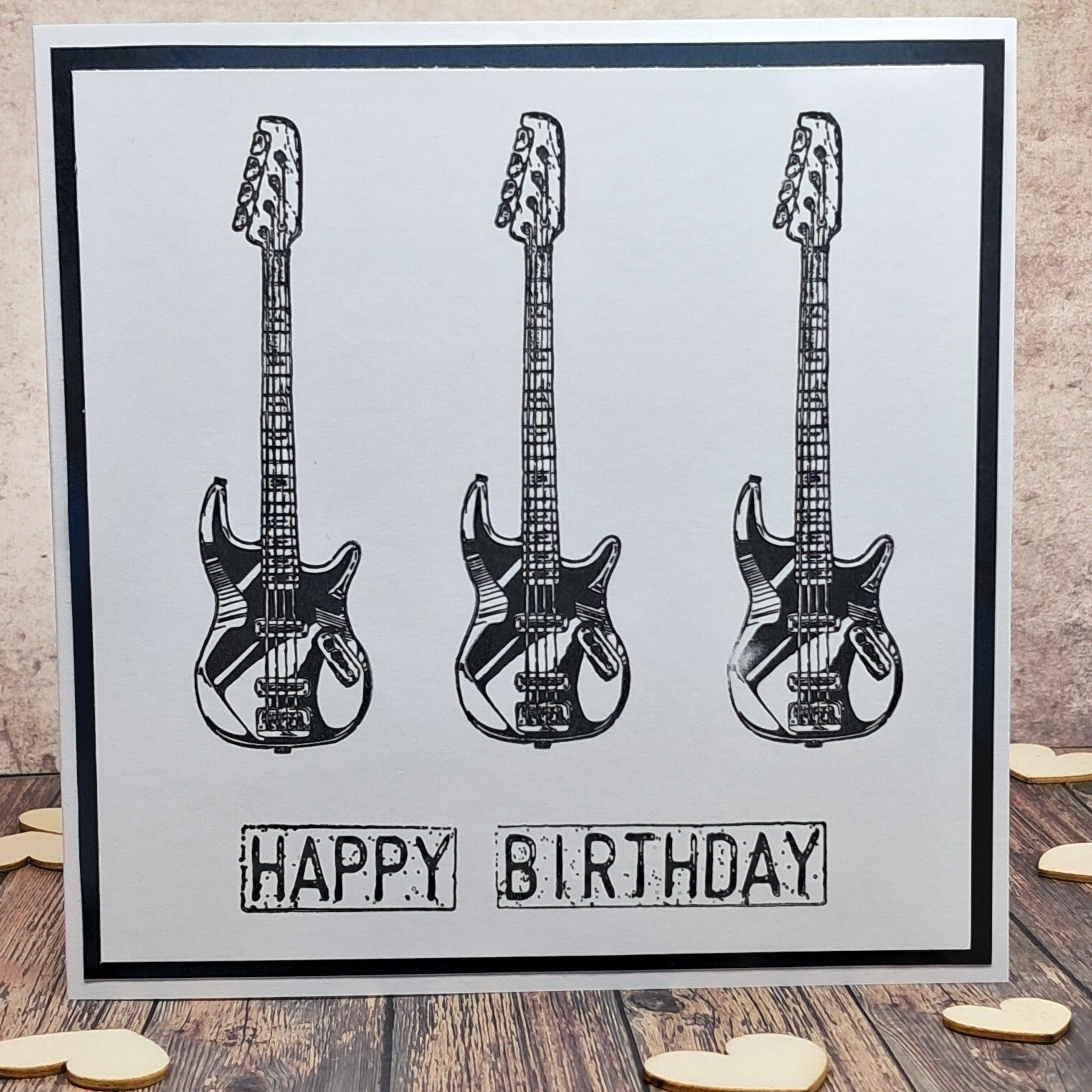 Studiolight - Gearhead's Workshop - Clear Stamps - Gears & guitar