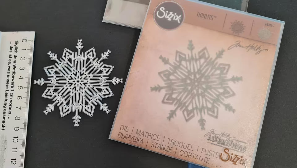 Tim Holtz Alterations - Thinlits - Flurry #4