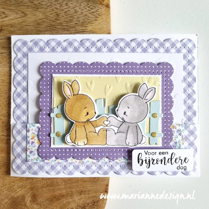 Marianne Design - Dies - Scalloped Rectangles