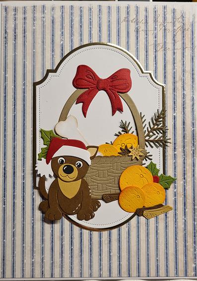 By Lene Design - Dies - Christmas Basket