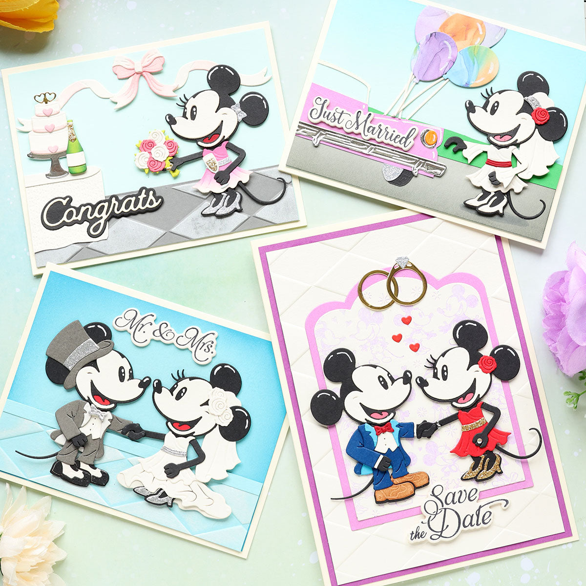 Spellbinders - Dies - Classic Mouse - Wedding