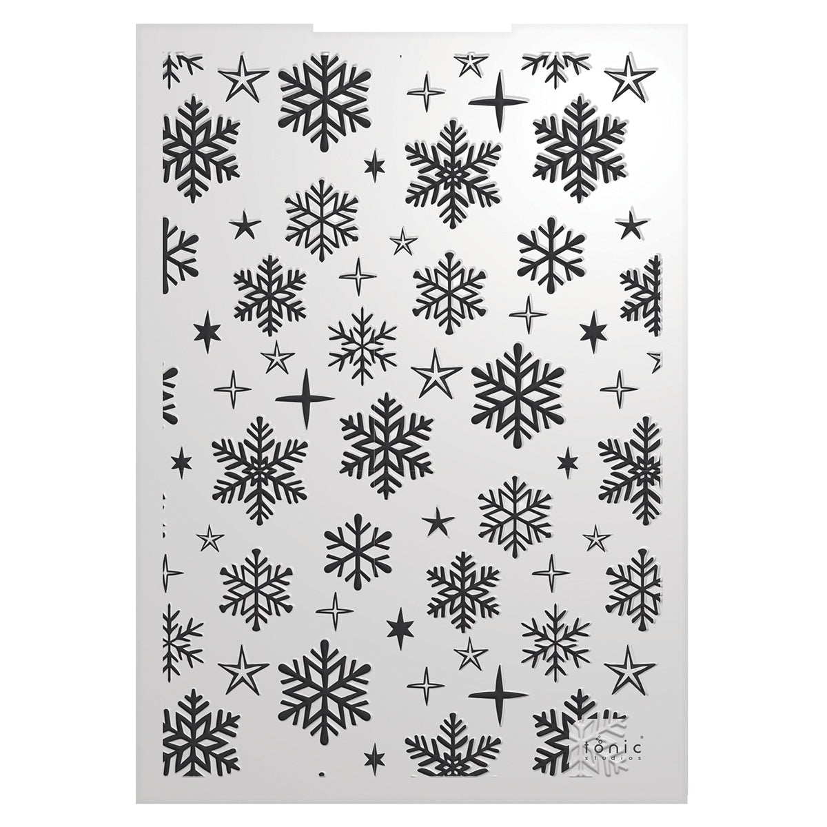 Winter's Veil - Embossing Folder - 3D - Night Flurry