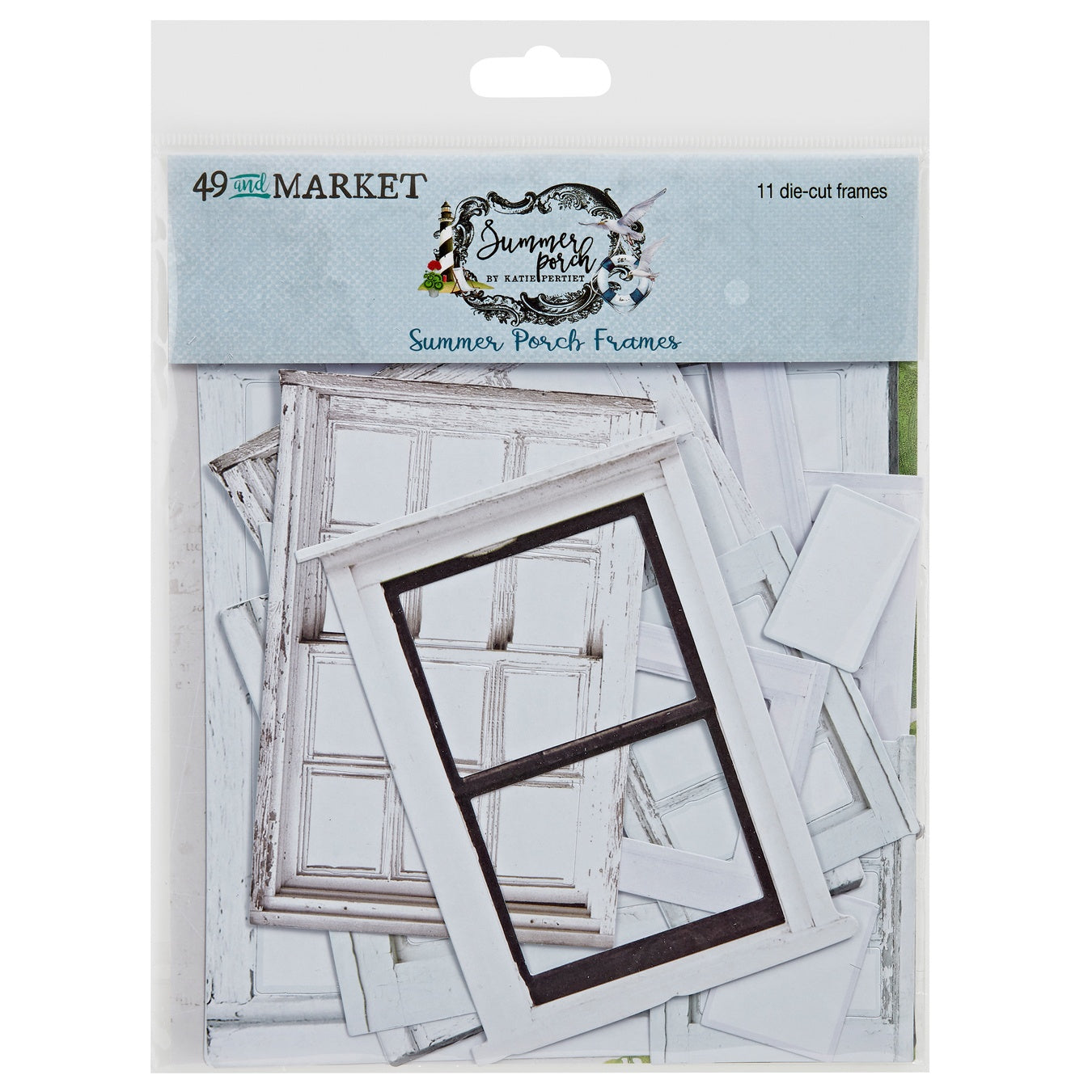 49 and Market - Summer Porch - Die Cut Frame Set