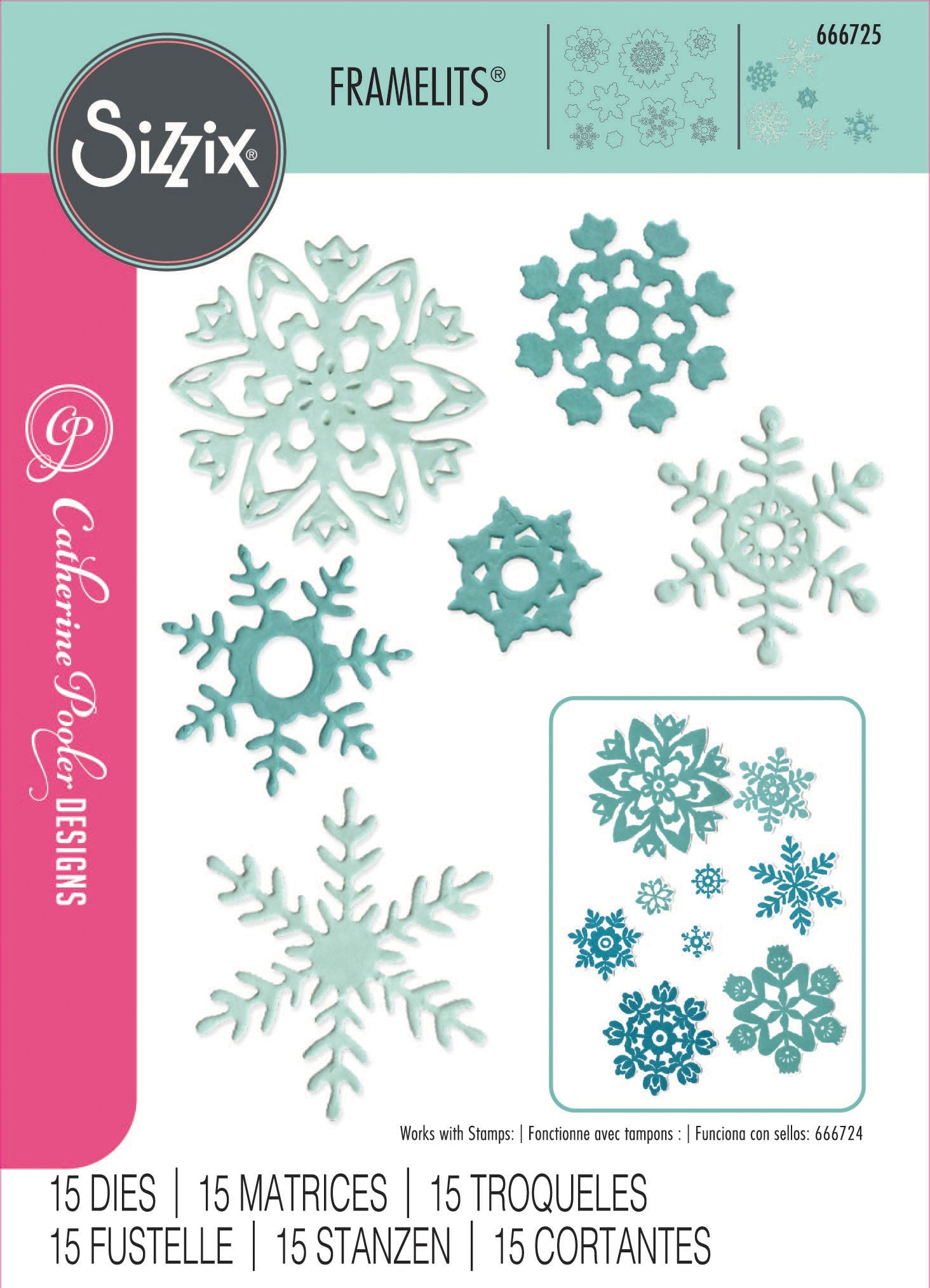 Sizzix - Thinlits - Dies - White Christmas #2