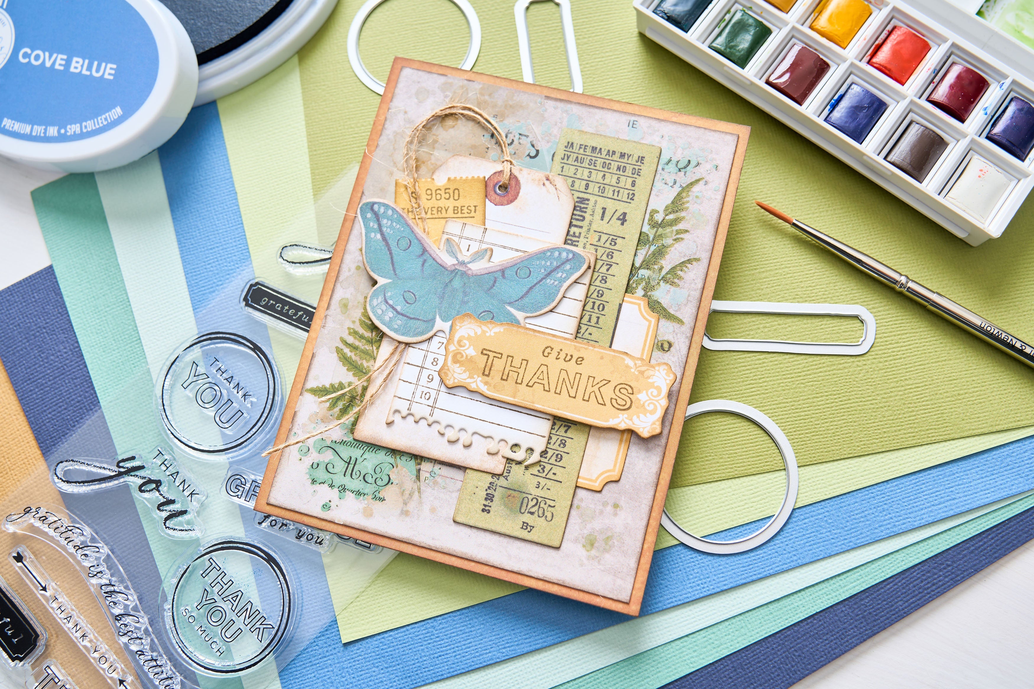 Sizzix - 49 & Market - Framelits dies & clear stamp - Forever Journal Essentials