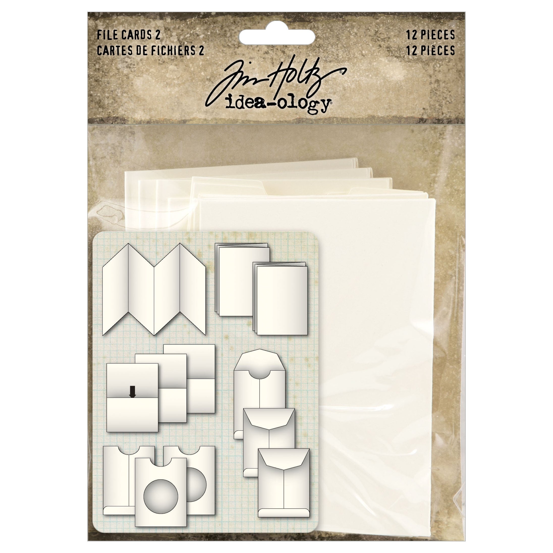 Tim Holtz - Idea-ology - Vår 2024 - File Cards 2