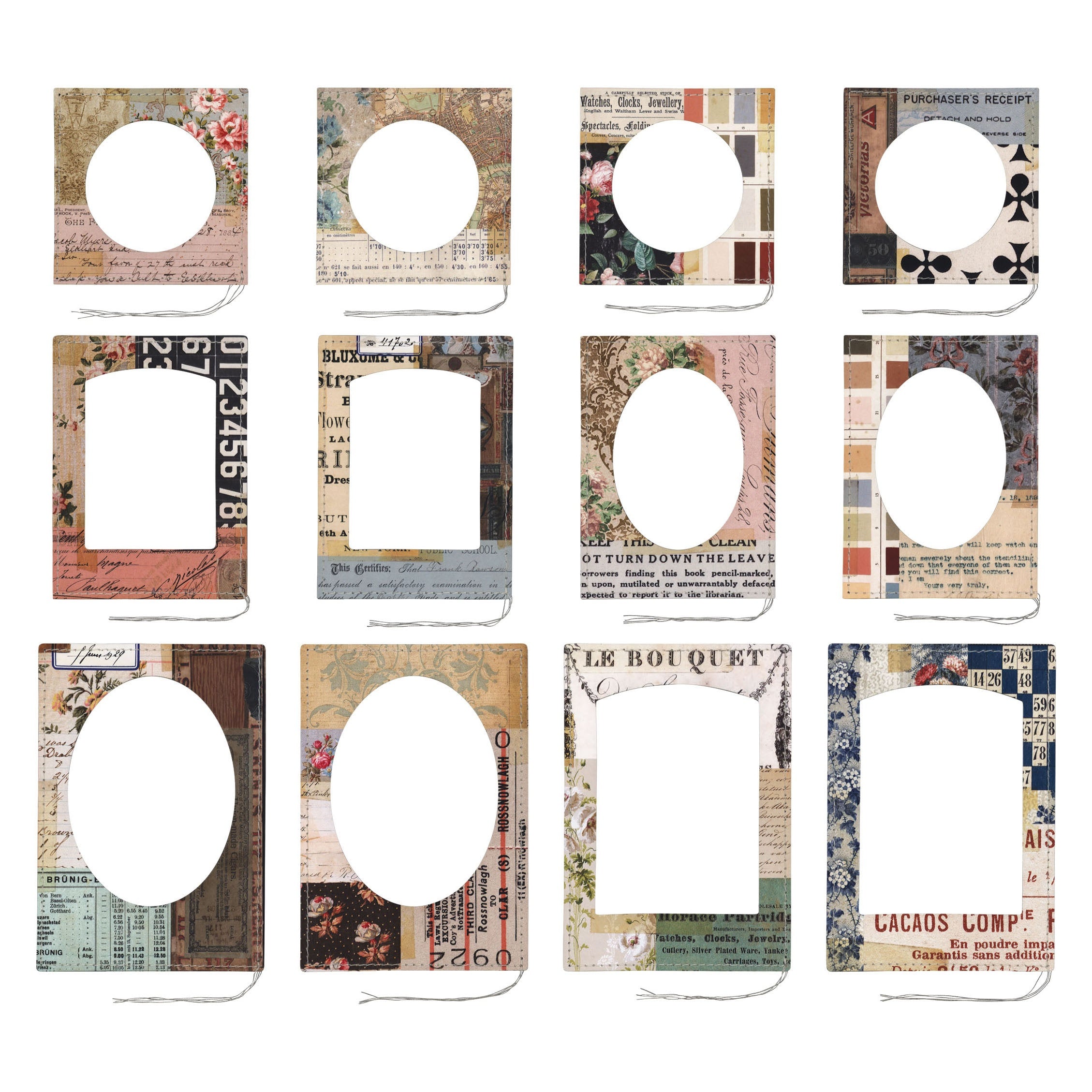 Tim Holtz - Idea-ology - Layer Frames Montage