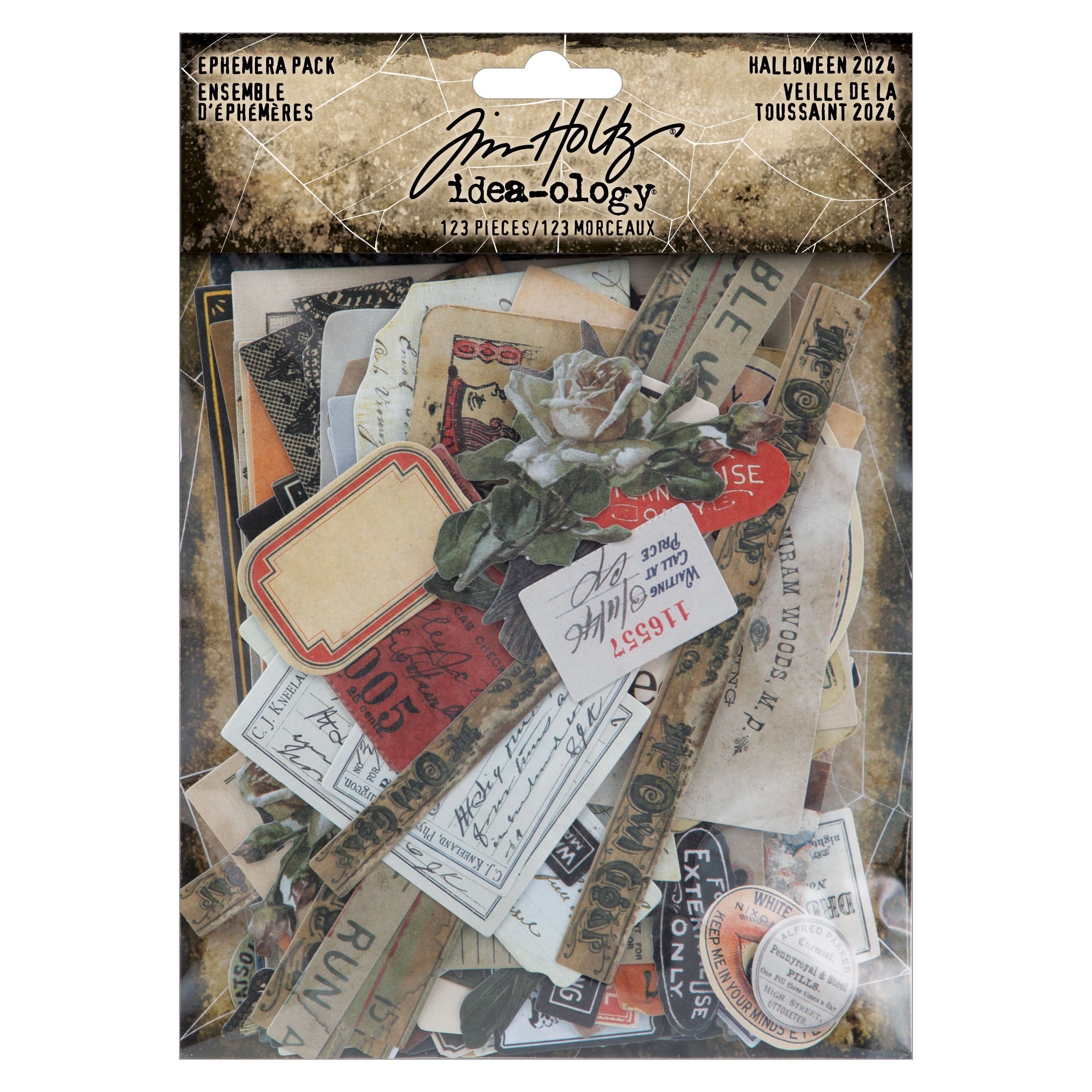 Tim Holtz - Idea-ology Halloween 2024 - Ephemera Pack