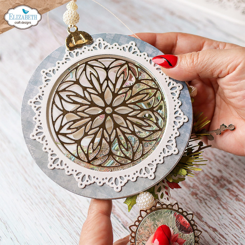 Elizabeth Craft Designs - Dies - Joyous Ornament Round