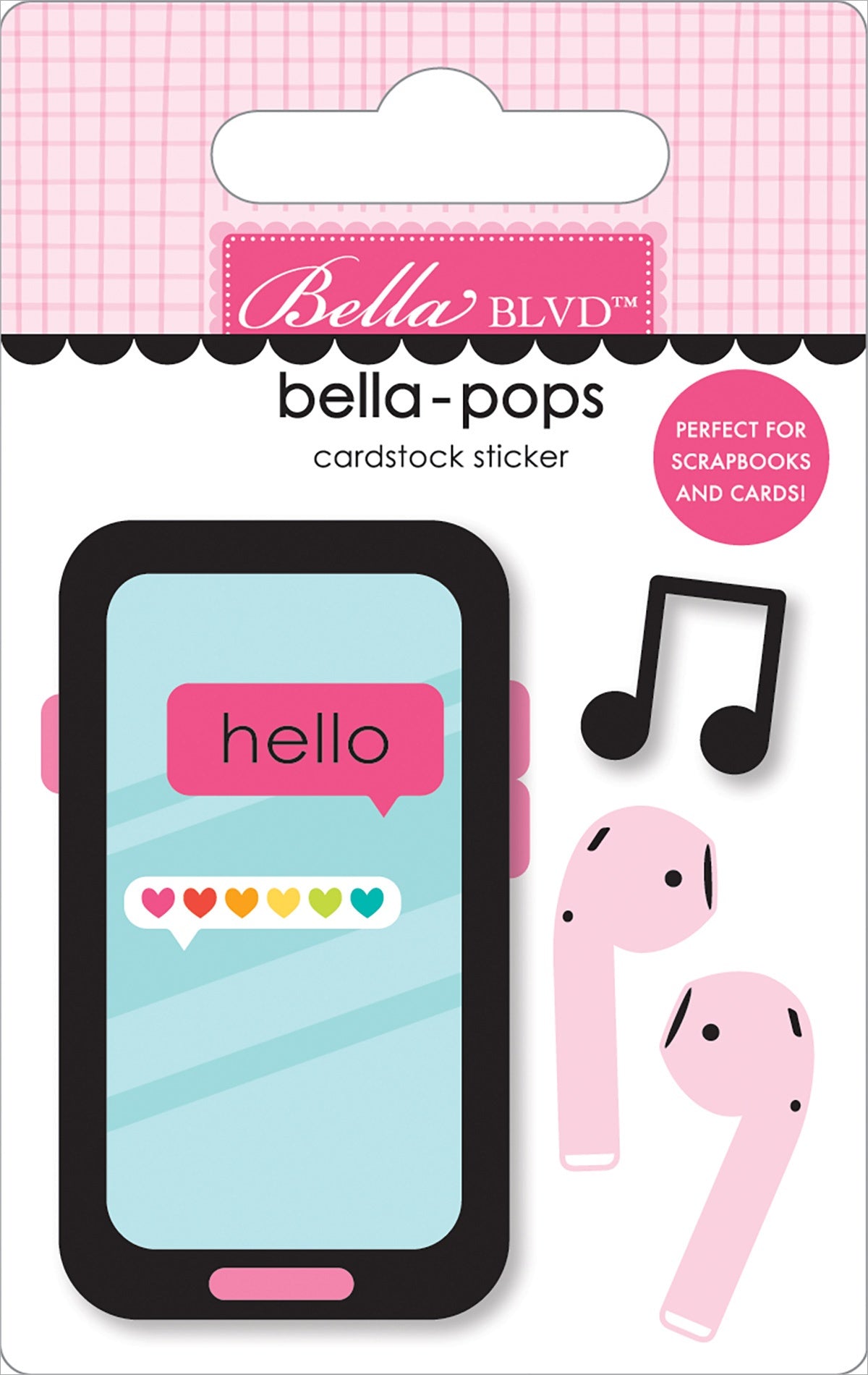 Bella BLVD - Teen Vibe Caitlyn - Where's my phone? - stickers