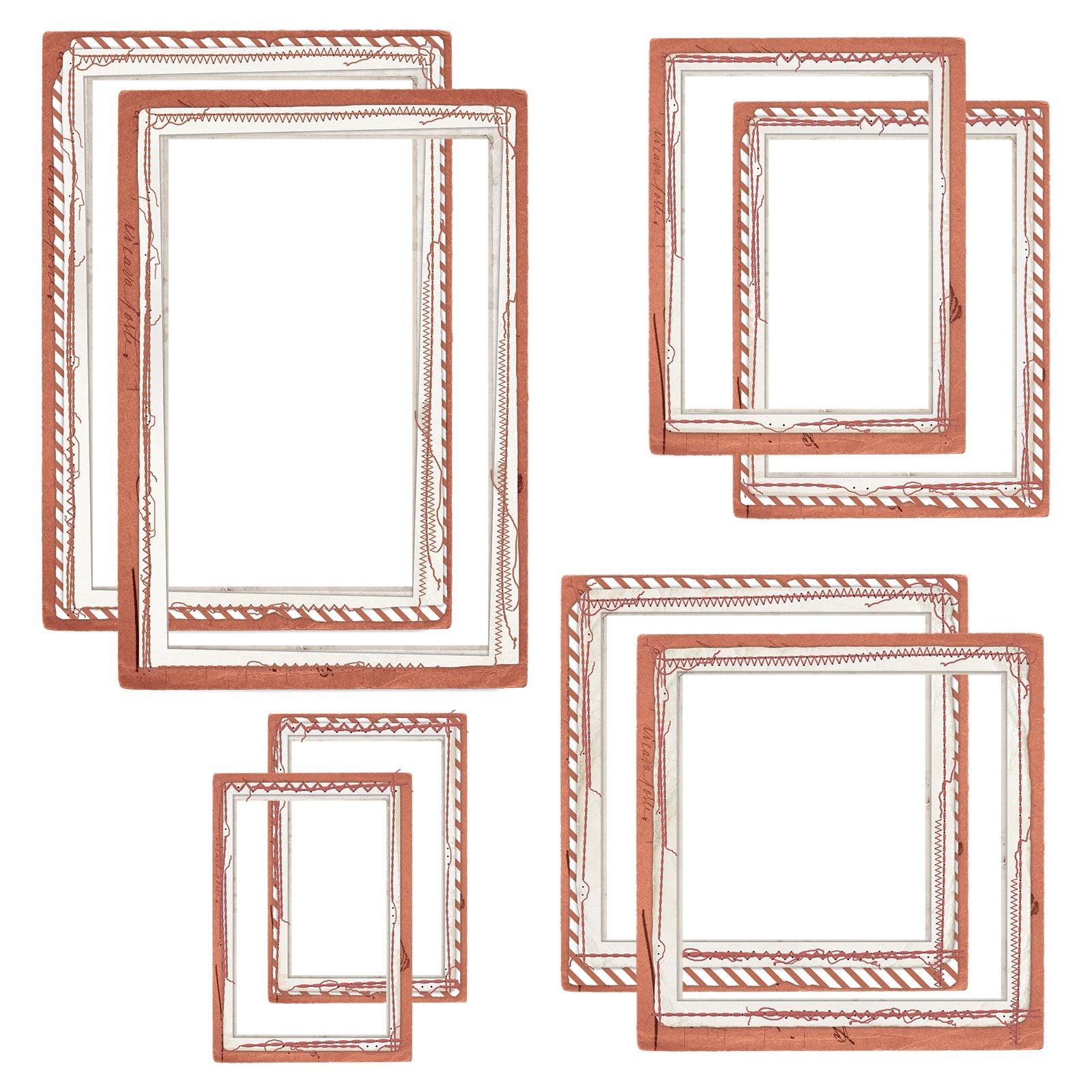 49 and Market - Color Swatch - Terracotta  Frame Set