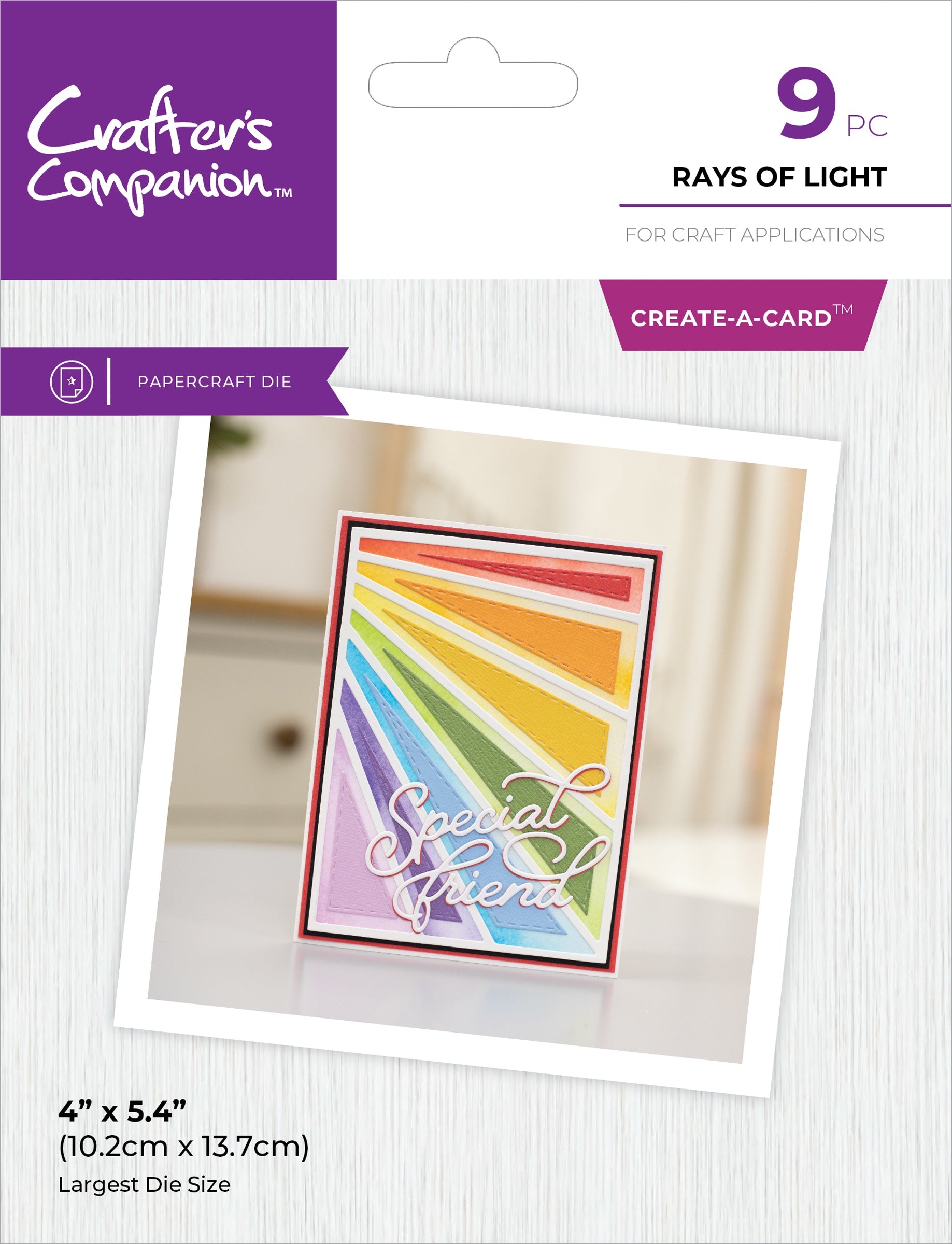 Crafters Companion - Dies -   Rays of light