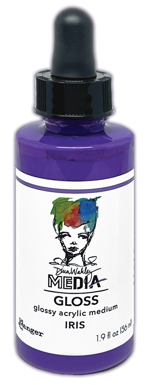 Dina Wakley Media - Gloss Medium - Iris