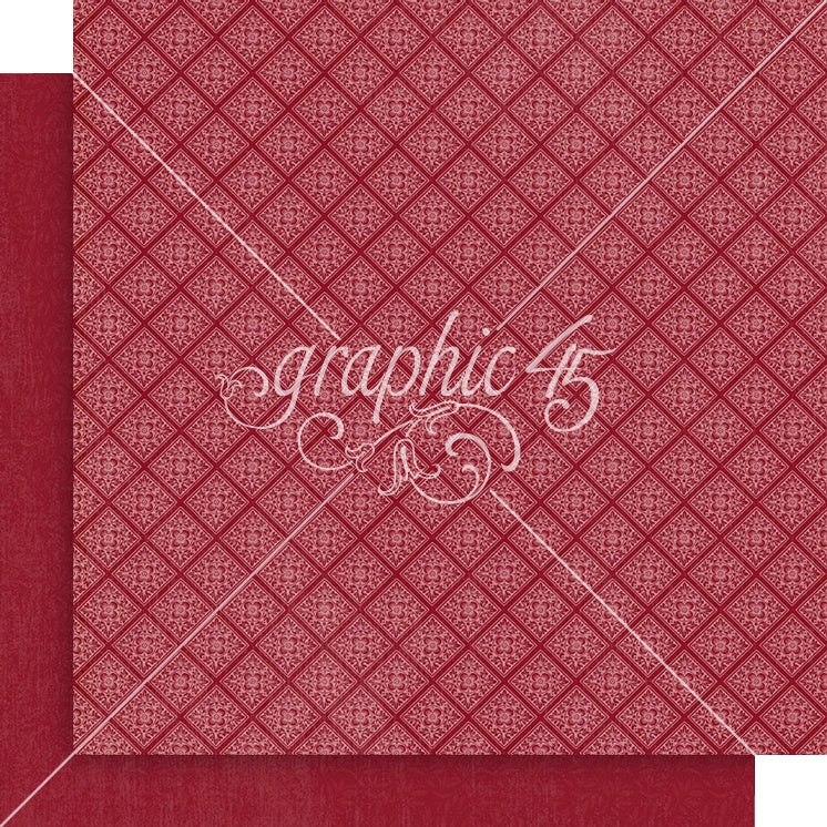 Graphic 45 - Season to celebrate  - Patterns and Solids Paper Pad  12 x 12"