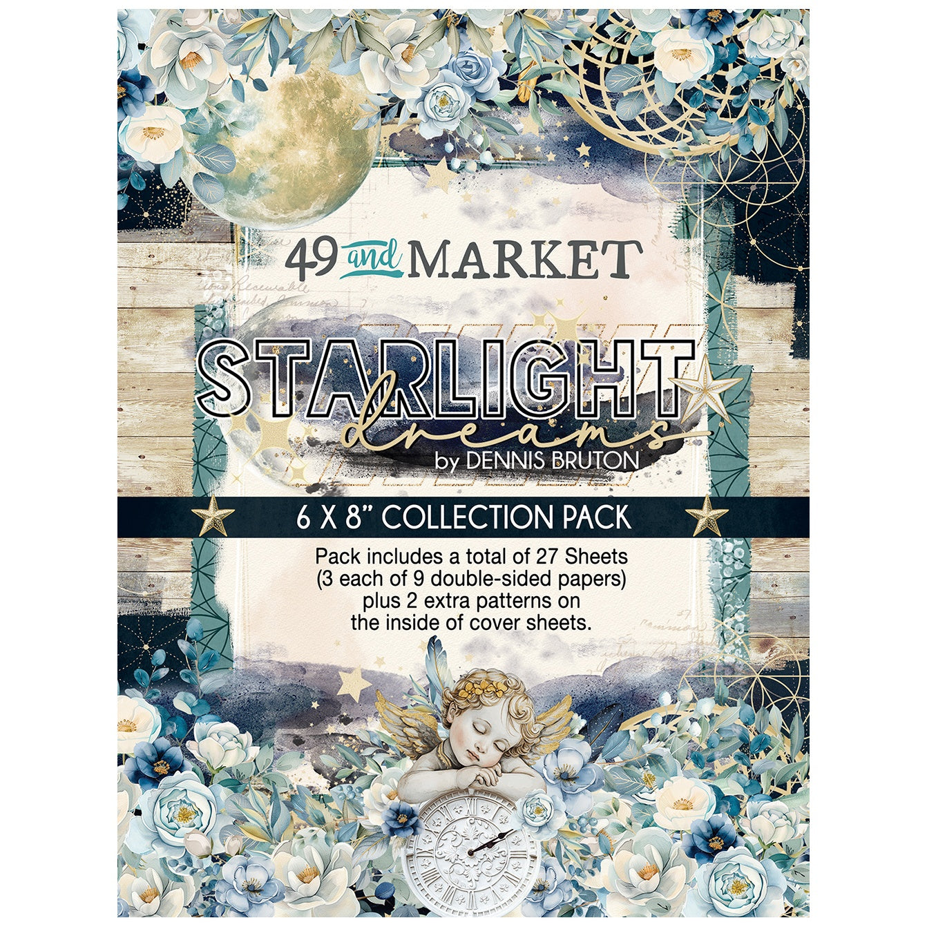 49 and Market -  Starlight Dreams Collection pack - 6" x 8"