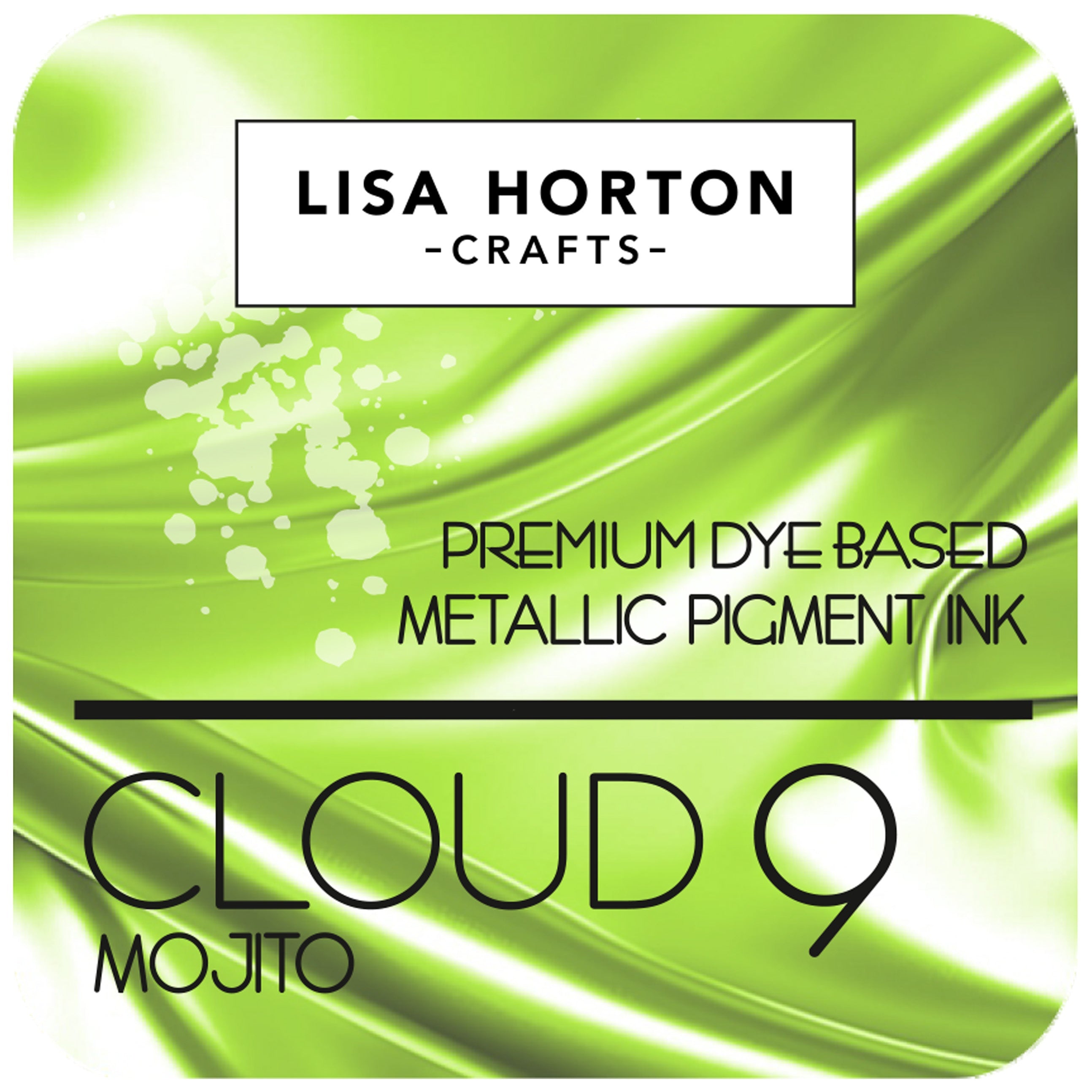 Lisa Horton - Metallic Pigment ink - Mojito