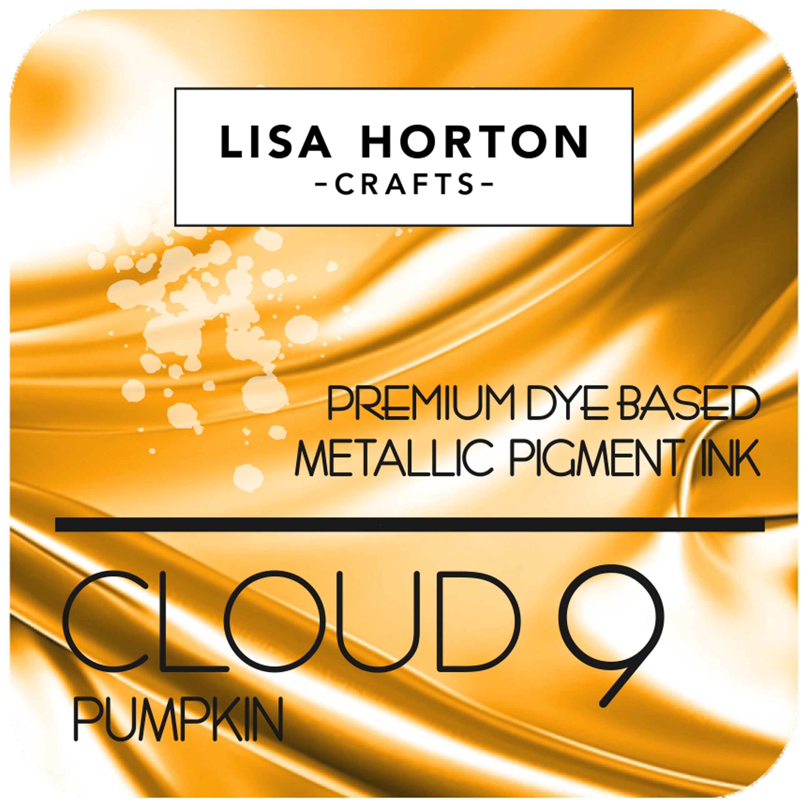 Lisa Horton - Metallic Pigment ink - Pumpkin