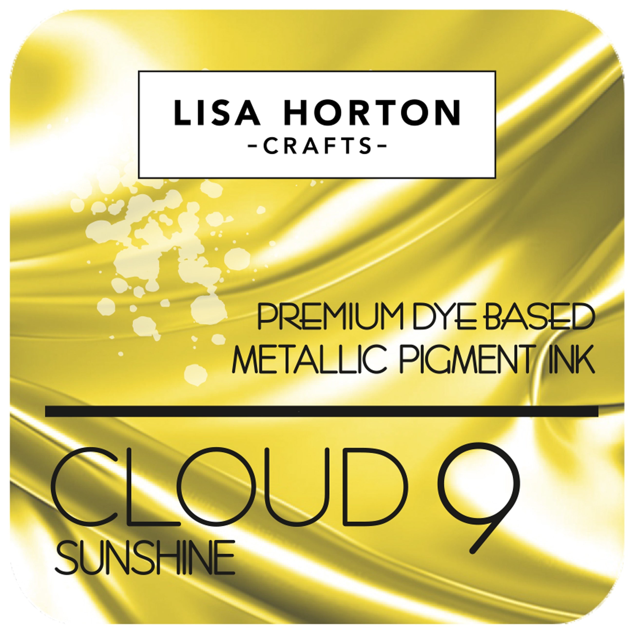 Lisa Horton - Metallic Pigment ink - Sunshine