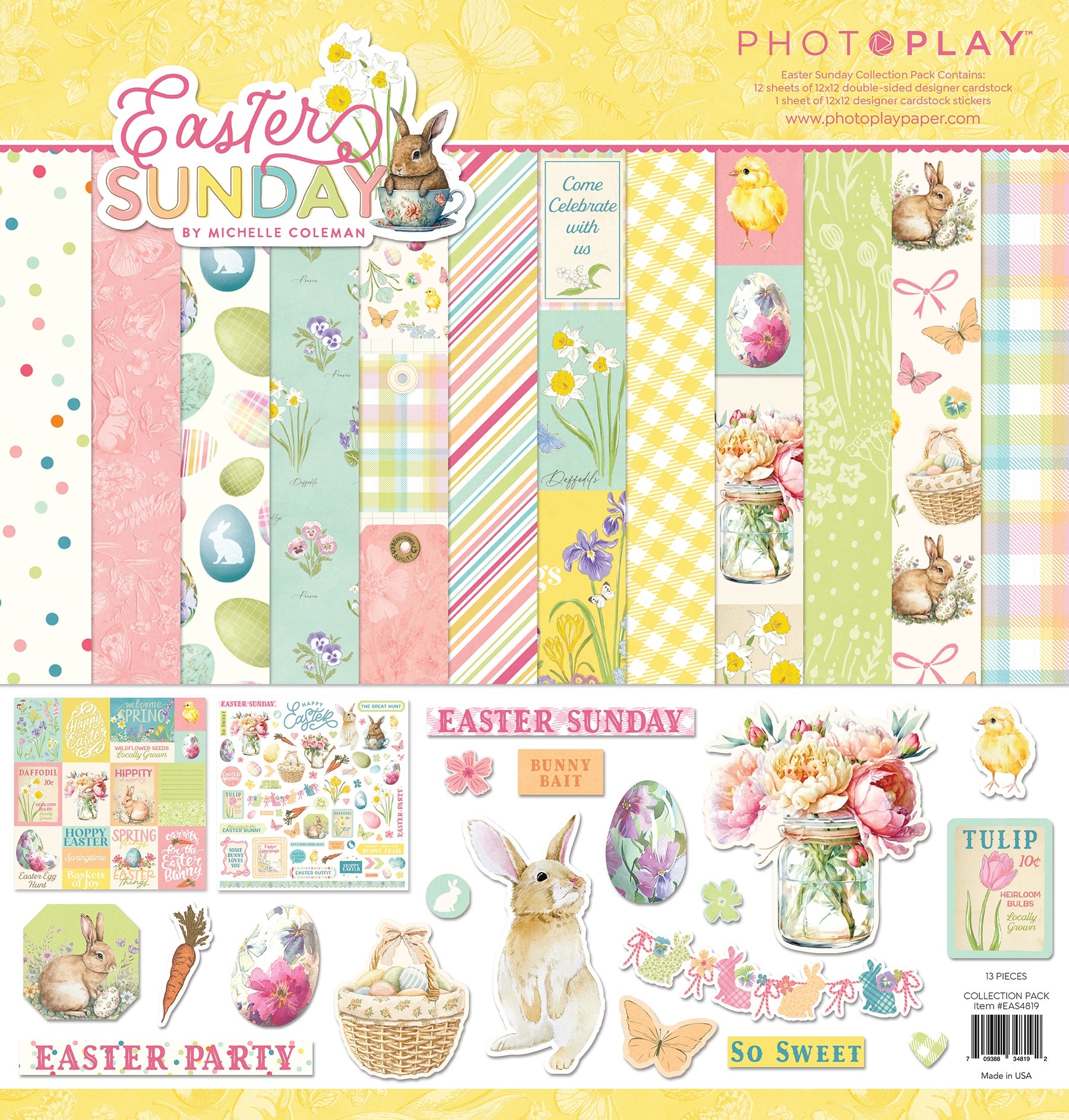 Photoplay - Easter Sunday - Collection Pack -   12 x 12"