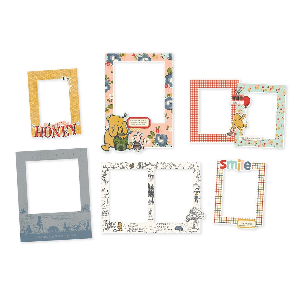 Simple Stories - Classic Pooh - Chipboard Frames