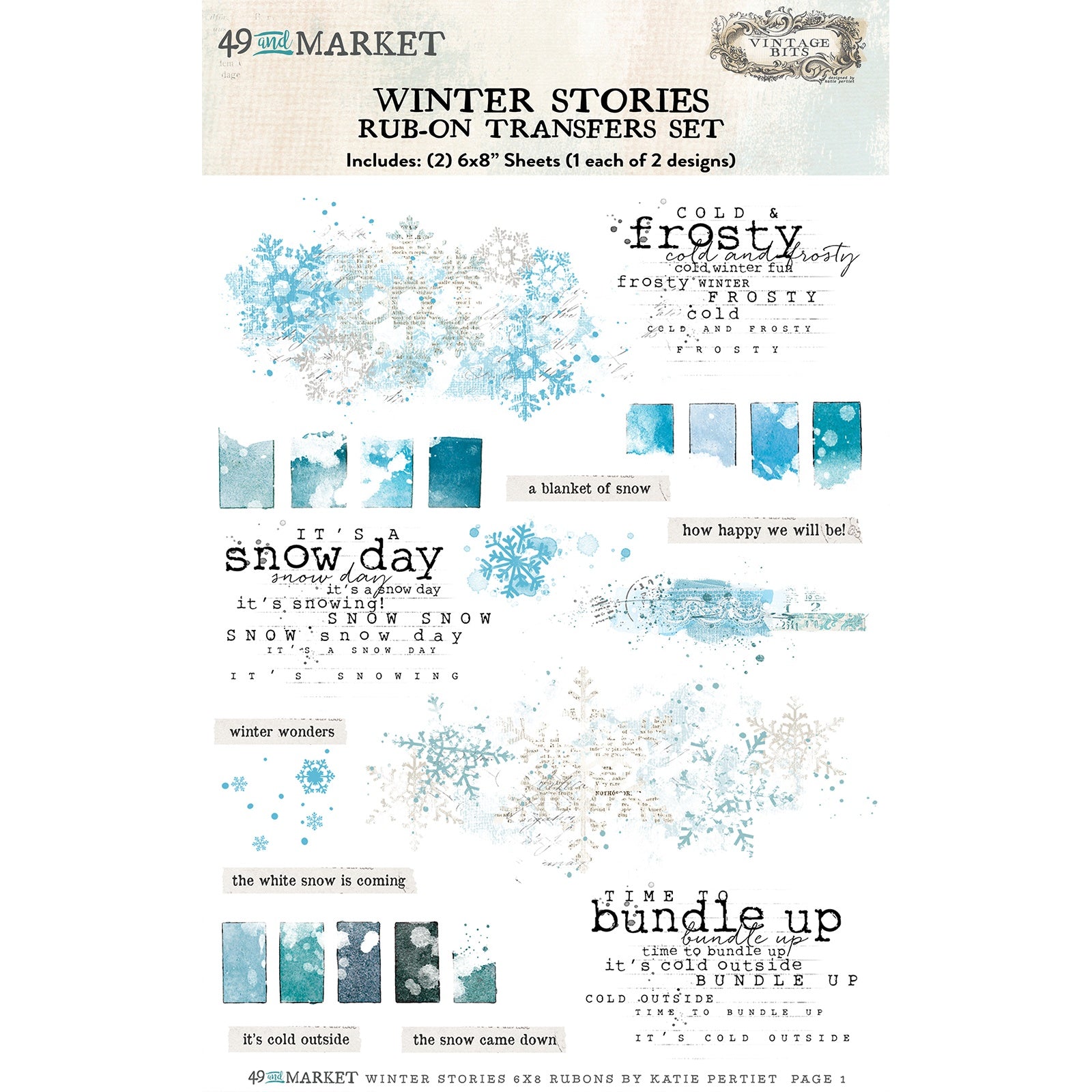 49 and Market - Toddler time - Rub ons - Winter stories