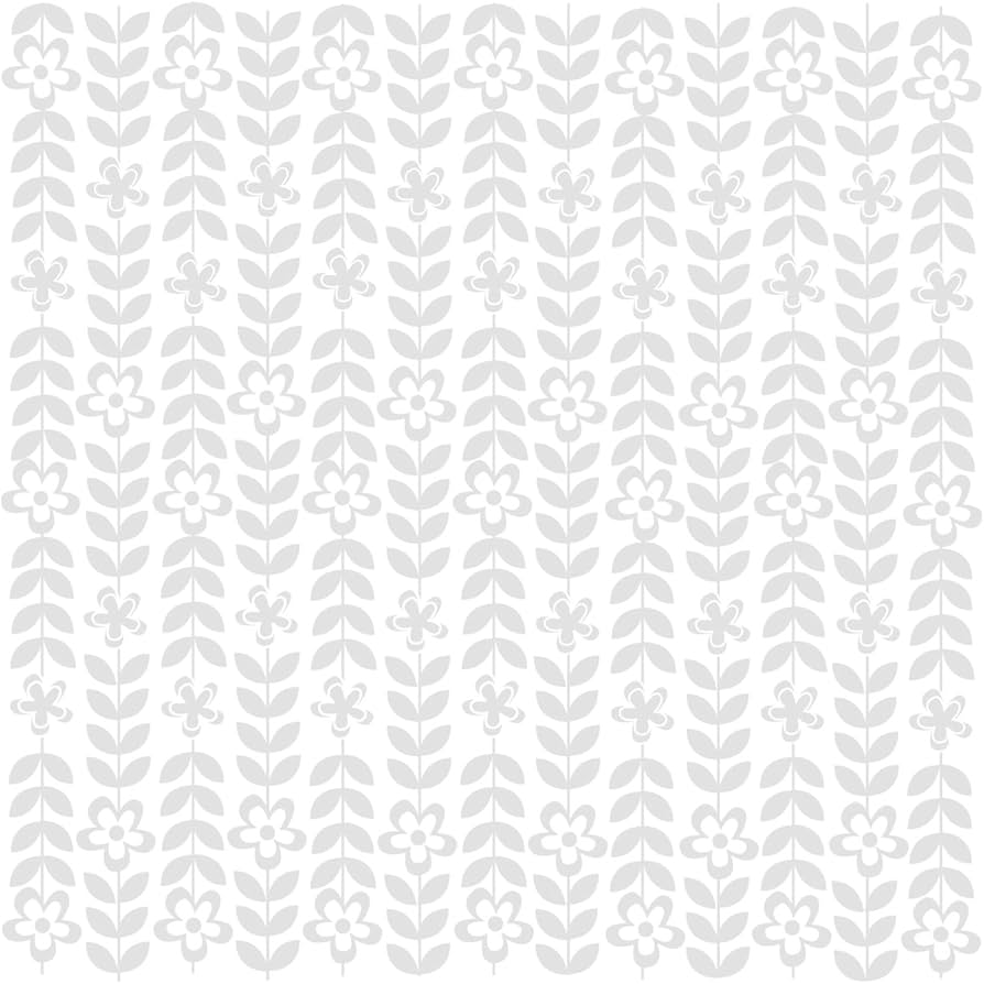Bazzill: Glazed Cardstock - Daisy Chain WHITE  12 x 12"