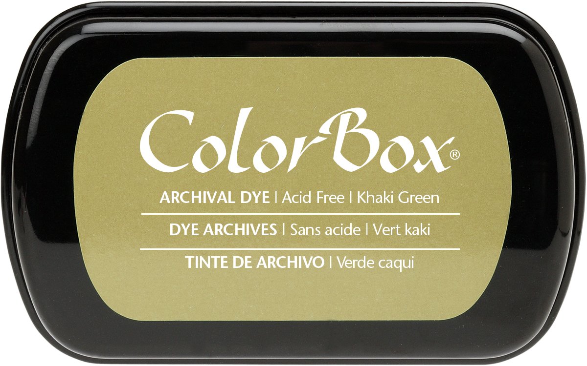 Colorbox - Archival Dye Inkpad - Khaki Green