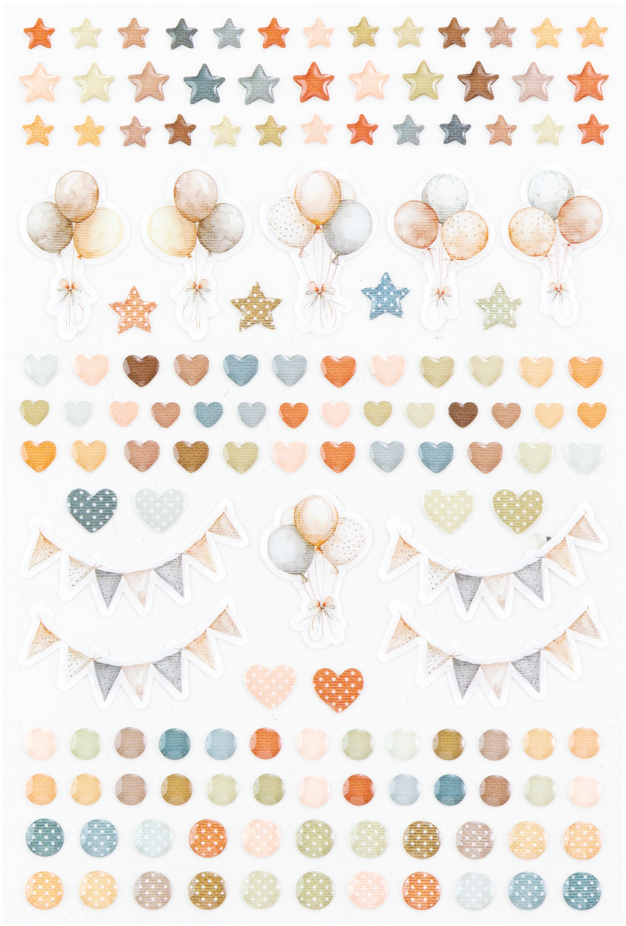 49 and Market - Little Dreamer/Little celebrations - Epoxy Stickers
