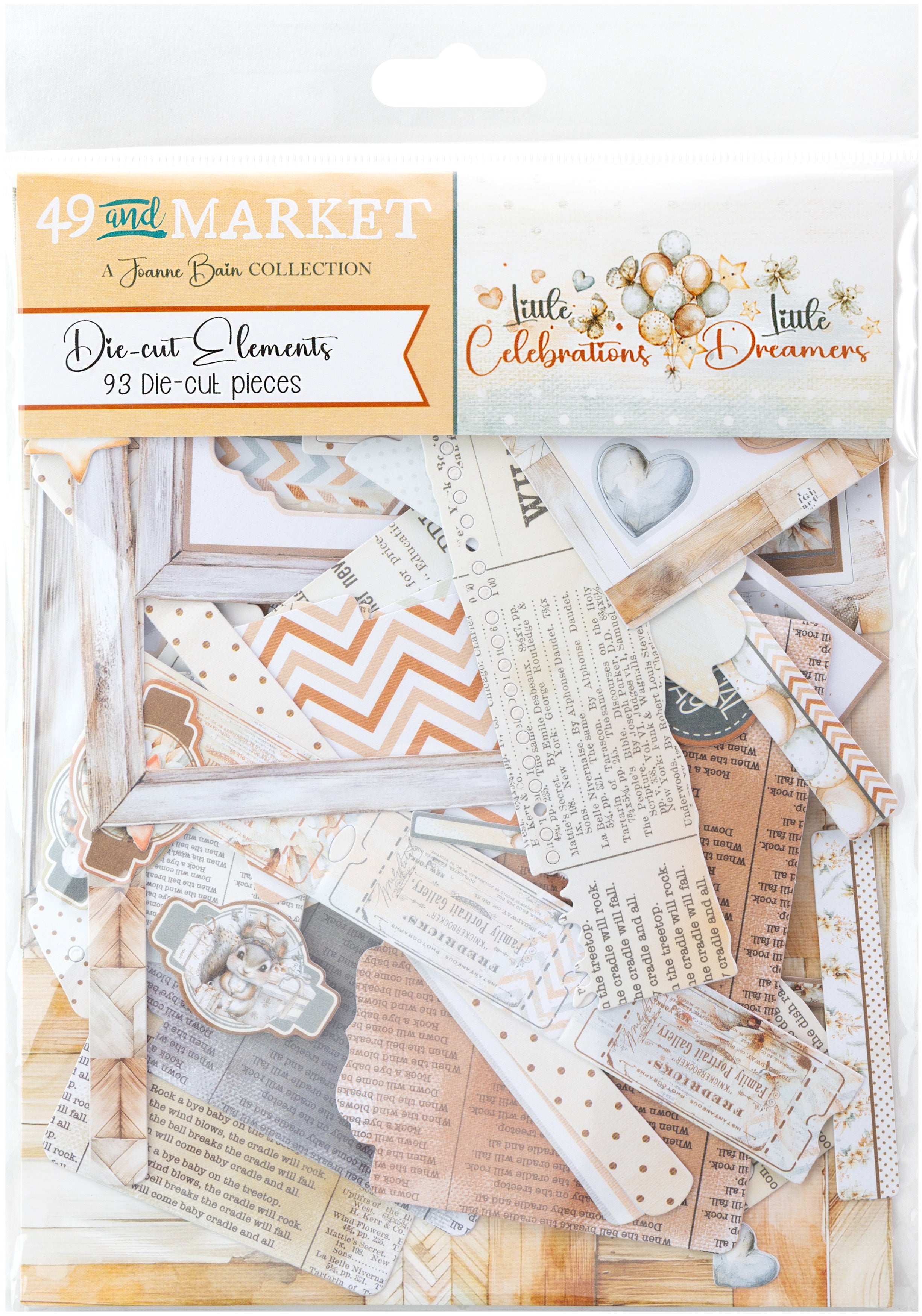 49 and Market - Little Dreamer/Little celebrations - Die Cut Elements