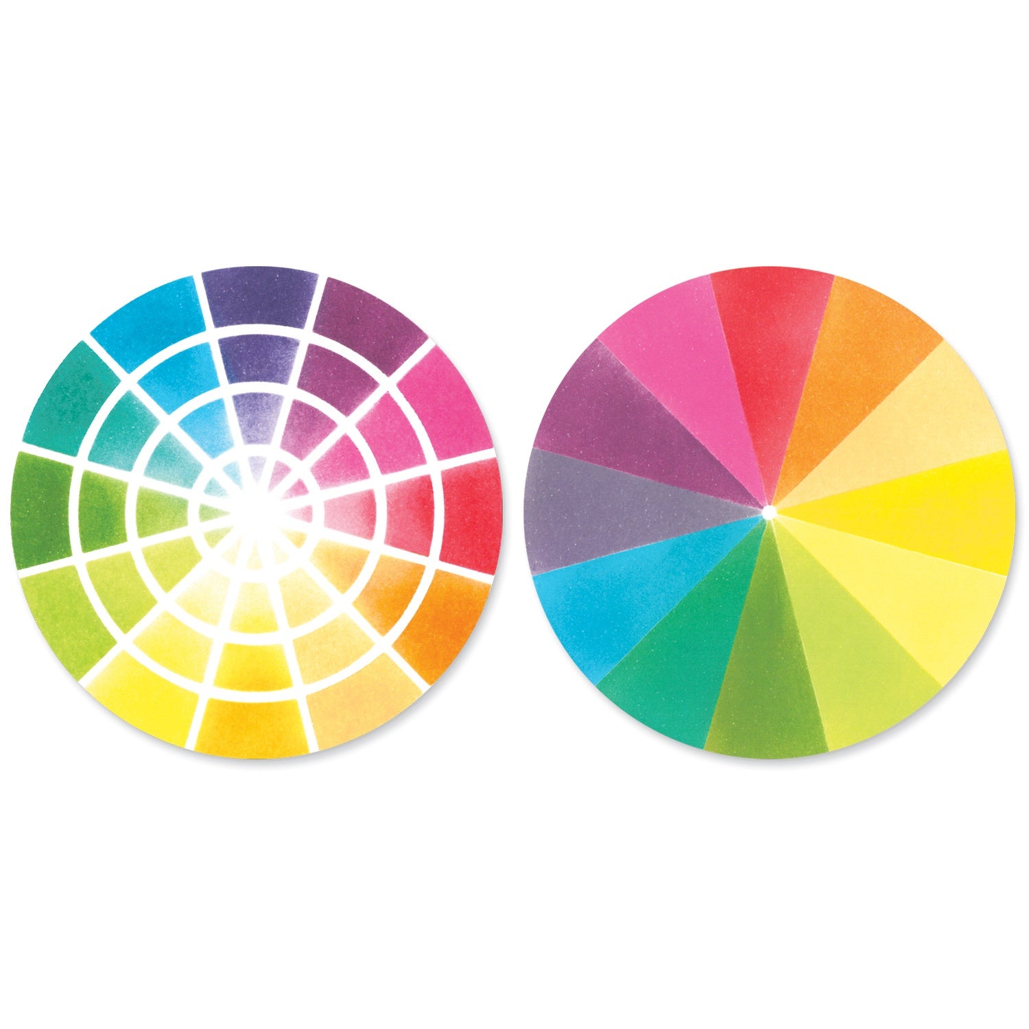 Sizzix - Layered stencils - Color Wheel