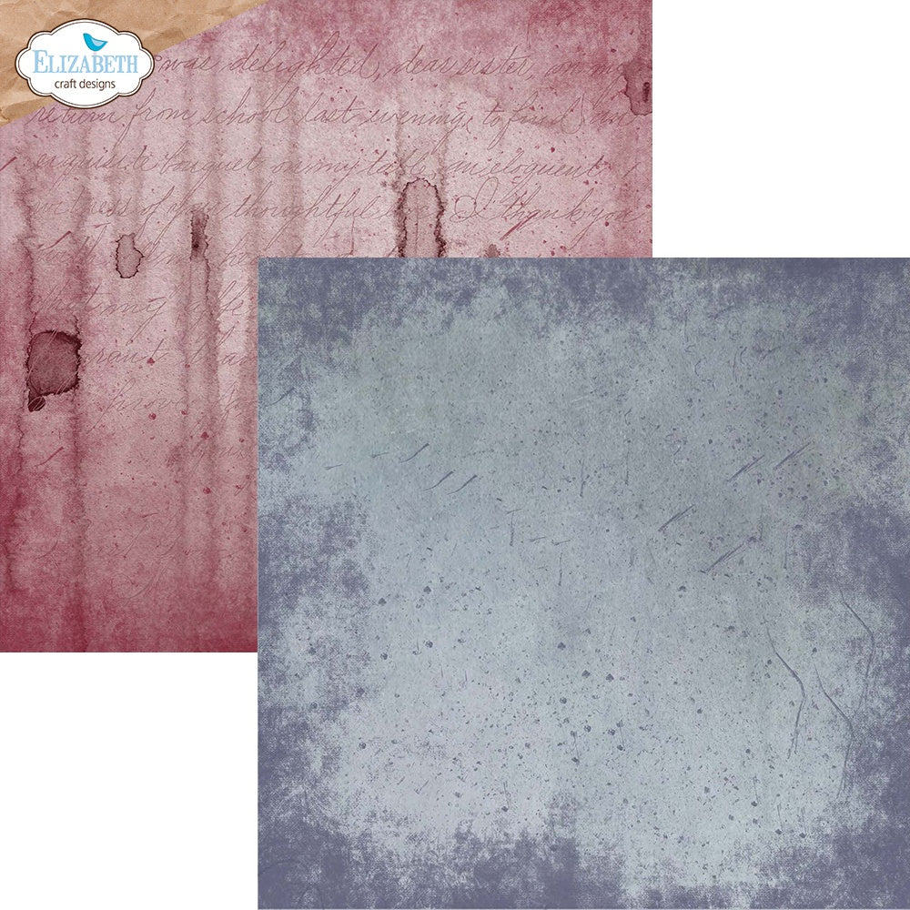 Elizabeth Craft - Backgrounds Volume 1  - Paper Pack    12 x 12"