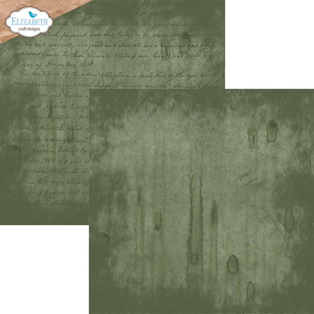 Elizabeth Craft - Backgrounds Volume 1  - Paper Pack    12 x 12"