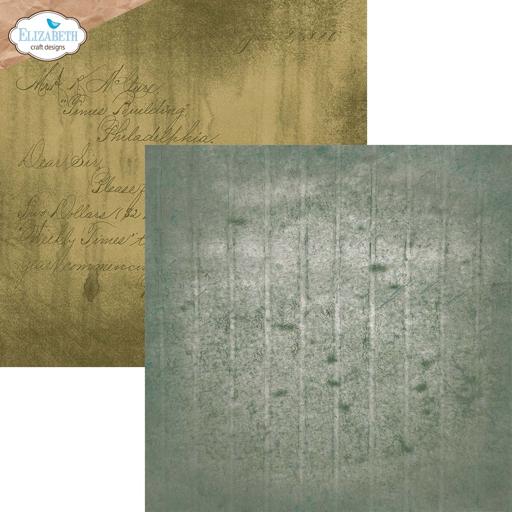 Elizabeth Craft - Backgrounds Volume 1  - Paper Pack    12 x 12"