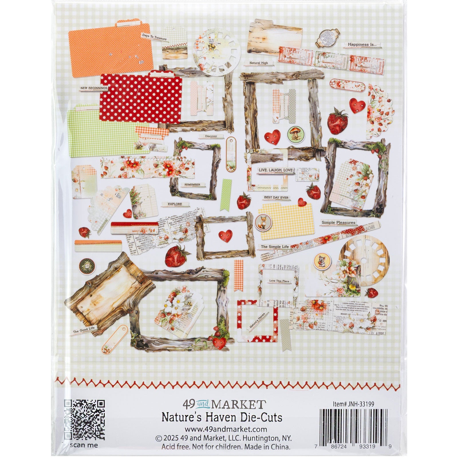 49 and Market - Nature's Haven - Die Cut Elements